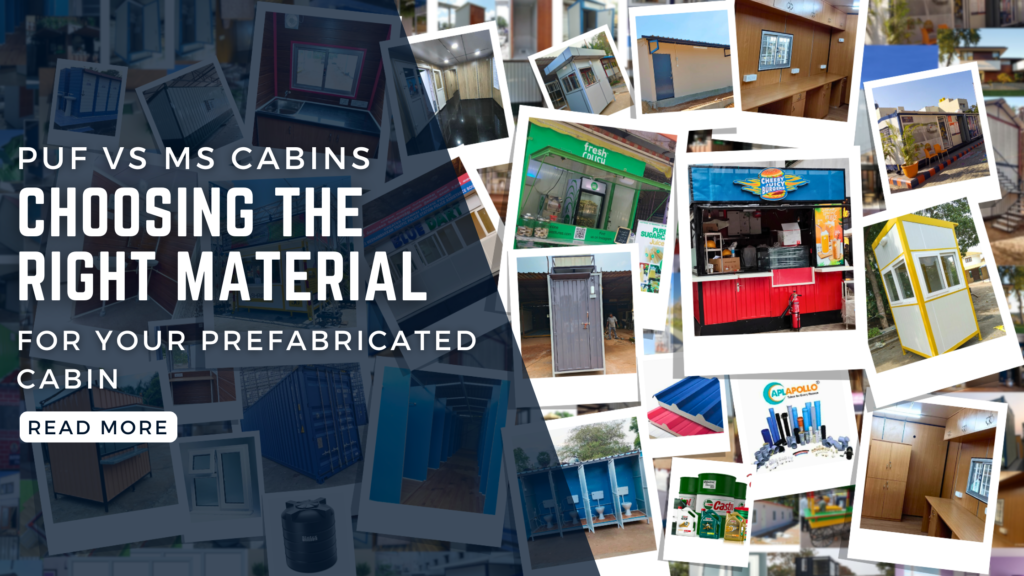 PUF vs. MS Cabins: Choosing the Right Material for Your Prefabricated Cabin PUF vs. MS Cabins: Choosing the Right Material for Your Prefabricated Cabin