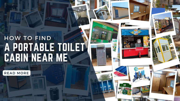 How to Find a Portable Toilet Cabin Near Me