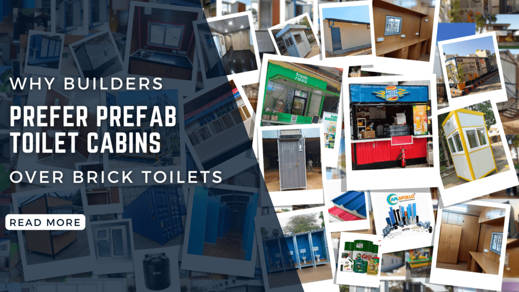 Why Builders Prefer Prefab Toilet Cabins Over Brick Toilets Why Builders Prefer Prefab Toilet Cabins Over Brick Toilets